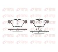 Pastillas de freno Eje delantero 1052.00 REMSA para BMW 3 Touring 5 X1 3 3 Coupé