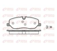 Pastillas de freno Eje delantero 1158.00 REMSA para LAND ROVER DISCOVERY IV