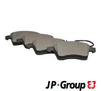 Pastillas de freno Eje delantero 1163603910 JP GROUP para VW