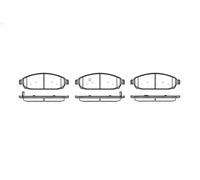 Pastillas de freno Eje delantero 1173.02 REMSA para JEEP GRAND CHEROKEE III