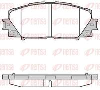 Pastillas de freno Eje delantero 1224.10 REMSA para TOYOTA PRIUS PRIUS PHV