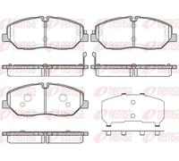 Pastillas de freno Eje delantero 1226.32 REMSA para HYUNDAI H350 Autobús