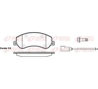 REMSA Pastillas Freno Delant. para Ford Transit Bus Tourneo