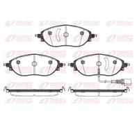 Pastillas de freno Eje delantero 1470.01 REMSA para VW SEAT SKODA AUDI