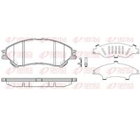 Pastillas de freno Eje delantero 1589.02 REMSA para SUZUKI SX4 S-CROSS VITARA