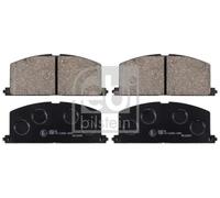 Pastillas de freno Eje delantero 16581 FEBI BILSTEIN para TOYOTA COROLLA TERCEL