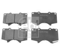 Pastillas de freno Eje delantero 16726 FEBI BILSTEIN para TOYOTA MITSUBISHI