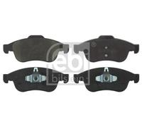 Febi bilstein - Juego de pastillas de freno 16783 - Eje delantero para Renault Dacia Nissan