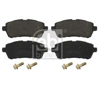 Pastillas de freno Eje delantero 16820 FEBI BILSTEIN para FORD FIESTA VI