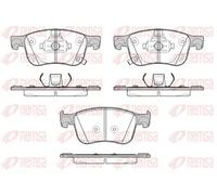 Pastillas de freno Eje delantero 1808.12 REMSA para FORD FOCUS IV FOCUS IV Sedán