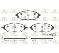 Pastillas de freno Eje delantero 21470.01 ROADHOUSE para VW SEAT SKODA AUDI