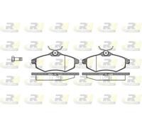 Pastillas de freno Eje delantero 2881.00 ROADHOUSE para CITROËN C3 I C3 Pluriel