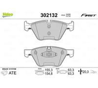 Pastillas de freno Eje delantero 302132 VALEO para BMW 3 Touring 3 3 Coupé 1