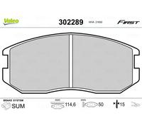 VALEO 302289 Juego de pastillas de freno