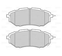 Pastillas de freno Eje delantero 302312 VALEO para SUBARU LEGACY IV TRIBECA