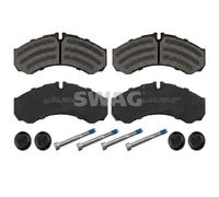 Pastillas de freno Eje delantero 33 10 7492 SWAG para IVECO DAILY IV Autobús