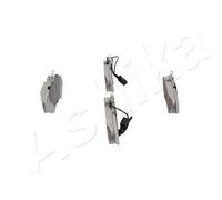 Pastillas de freno Eje delantero 50-00-0057 ASHIKA para PEUGEOT FIAT CITROËN