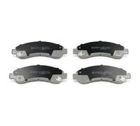 Pastillas de freno Eje delantero 50-00-006 ASHIKA para ISUZU D-MAX I