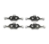 Pastillas de freno Eje delantero 50-00-0128 ASHIKA para BMW 7 5 5 Touring X3 X4