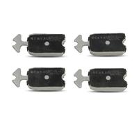 Pastillas de freno Eje delantero 50-00-0648 ASHIKA para CITROËN 2 CV DYANE
