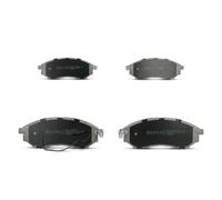 ASHIKA Forros de Freno Delantero para Nissan Qashqai + 2 NP300 Navara Infiniti