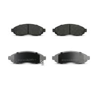 Pastillas de freno Eje delantero 50-01-121 ASHIKA para NISSAN LEAF NP300 PICKUP