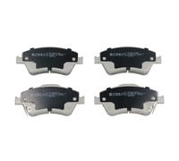 Pastillas de freno Eje delantero 50-02-250 ASHIKA para TOYOTA AURIS