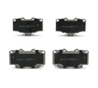 Pastillas de freno Eje delantero 50-02-254 ASHIKA para TOYOTA VW