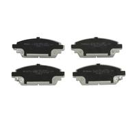 Pastillas de freno Eje delantero 50-04-489 ASHIKA para HONDA ACCORD VI