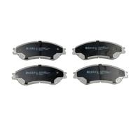 Pastillas de freno Eje delantero 50-08-821 ASHIKA para SUZUKI SX4 S-CROSS VITARA