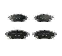 Pastillas de freno Eje delantero 50-0W-W14 ASHIKA para CHEVROLET SPARK