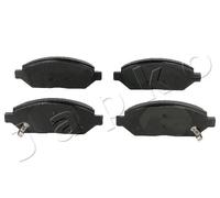 Pastillas de freno Eje delantero 500407 JAPKO para OPEL KARL