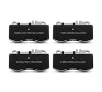 Pastillas de freno Eje delantero 500522 JAPKO para MERCEDES-BENZ CLS CLASE E
