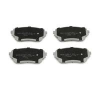 Pastillas de freno Eje delantero 50807 JAPKO para SUZUKI GRAND VITARA I