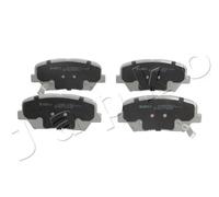 Pastillas de freno Eje delantero 50H26 JAPKO para HYUNDAI KIA