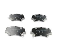 Pastillas de freno Eje delantero 50K24 JAPKO para HYUNDAI KIA