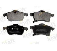 Pastillas de freno Eje delantero 6001660 KRAFT AUTOMOTIVE para OPEL