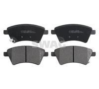 Pastillas de freno Eje delantero 84 91 6658 SWAG para SUZUKI FIAT