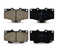 Pastillas de freno Eje delantero ADT34289 BLUE PRINT para TOYOTA LAND CRUISER 90