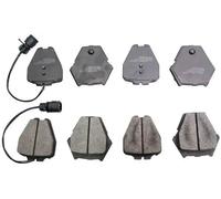 Pastillas de freno Eje delantero B110045 DENCKERMANN para AUDI A8 D2