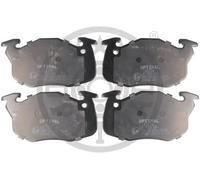 Pastillas de freno Eje delantero BP-10134 OPTIMAL para PEUGEOT CITROËN