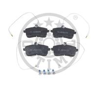 Pastillas de freno Eje delantero BP-12223 OPTIMAL para PEUGEOT 407 407 SW