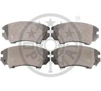 Pastillas de freno Eje delantero BP-12455 OPTIMAL para SAAB OPEL CHEVROLET