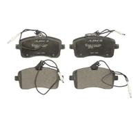 Pastillas de freno Eje delantero C1P045ABE ABE para PEUGEOT 407 407 SW 407 Coupé