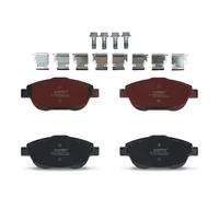KAMOKA Forros de Freno Delantero para Peugeot 2008 I Citroën C3 Picasso DS3