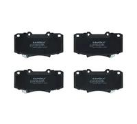 Pastillas de freno Eje delantero JQ101421 KAMOKA para TOYOTA HILUX VII Pick-up