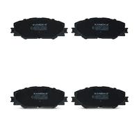 Pastillas de freno Eje delantero JQ1018272 KAMOKA para TOYOTA RAV 4 III AURIS