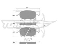 TOMEX Brakes Pastillas Freno Delant. para Opel Corsa E Adam