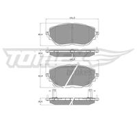 Pastillas de freno Eje delantero TX 19-63 TOMEX Brakes para TOYOTA C-HR C-HR VAN
