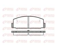 Pastillas de freno Eje trasero 0179.20 REMSA para MAZDA 6 Hatchback 626 V